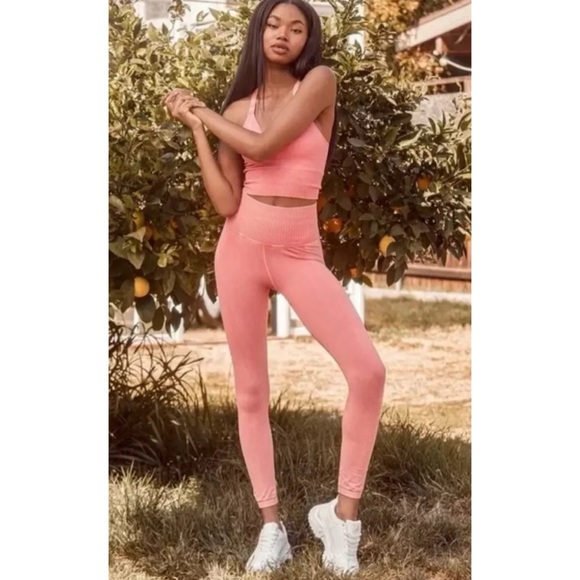 FP Movement by Free People Pants - FP Movement by Free People Good Karma Leggings Sz XL Poppy